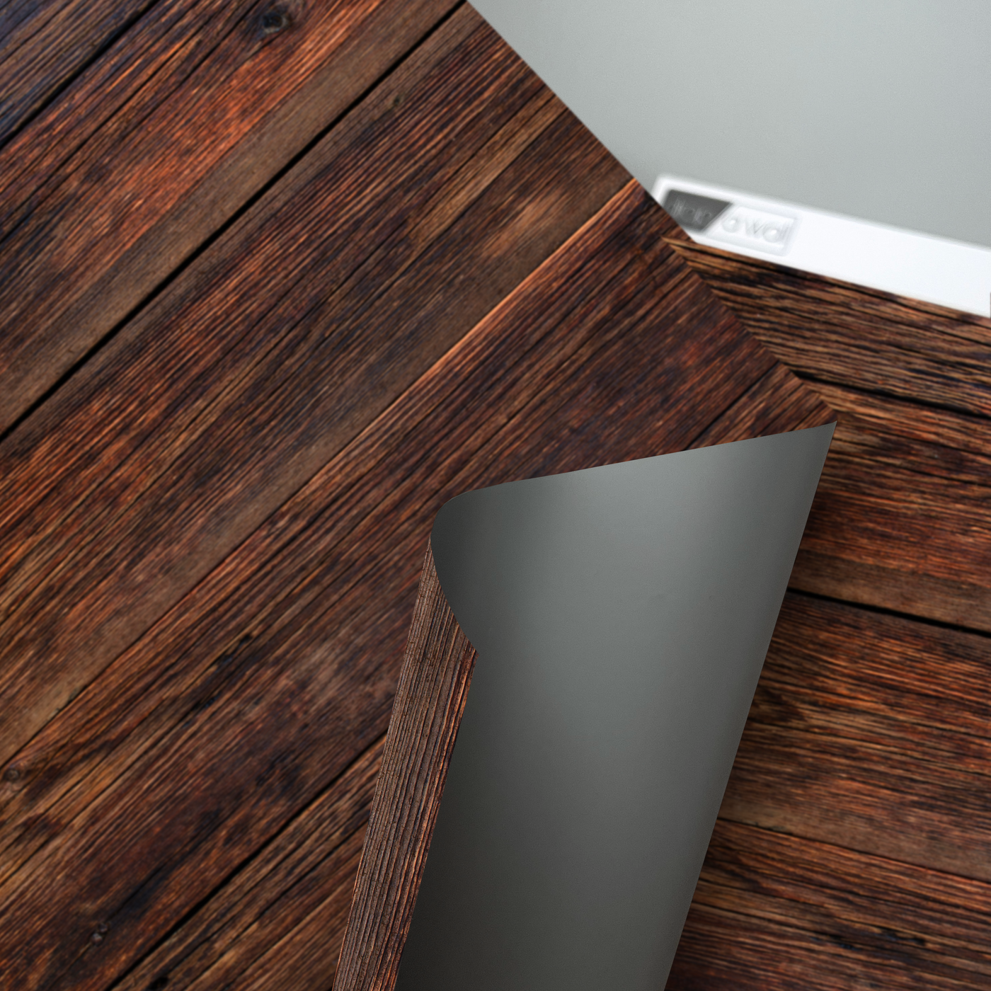 V Rustic Board Red Rustic Wood - Board and Vinyl Backdrops – Drop/A Wall